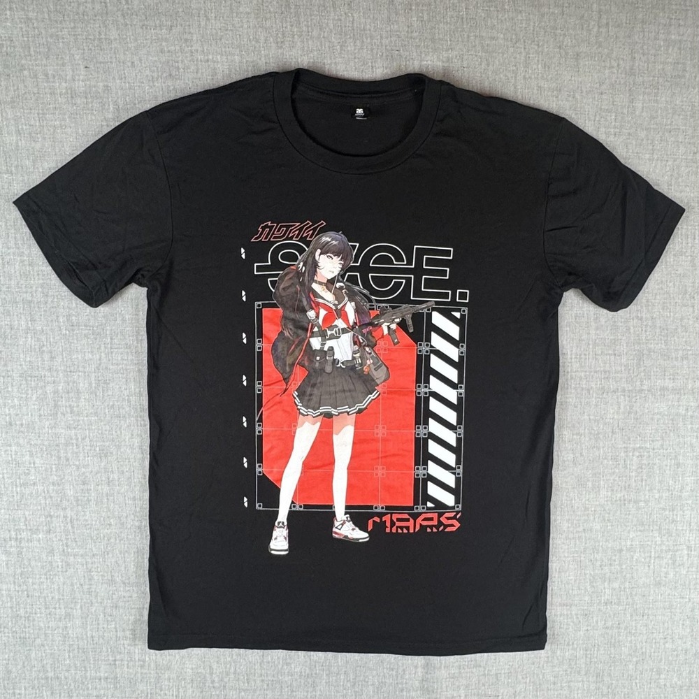 Sailor Mars SPTF Shirt Mens Medium Black AS Colour Kawaii Sauce rlasukabaka